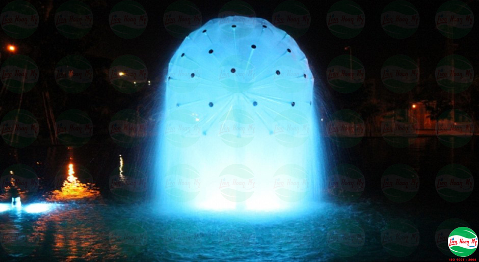 Phun nước nghệ thuật biệt thự Aroma Becamex